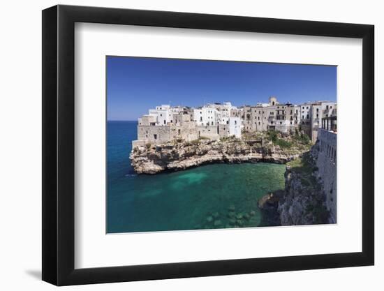 Polignano a Mare, Bari District, Puglia, Italy, Europe-Markus Lange-Framed Photographic Print