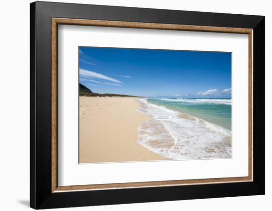 Polihale Beach, Polihale State Park, Kauai, Hawaii, United States of America, Pacific-Michael DeFreitas-Framed Photographic Print