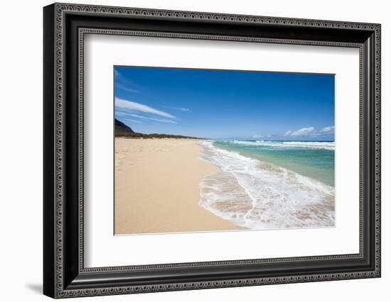 Polihale Beach, Polihale State Park, Kauai, Hawaii, United States of America, Pacific-Michael DeFreitas-Framed Photographic Print