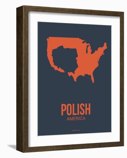 Polish America Poster 2-NaxArt-Framed Art Print