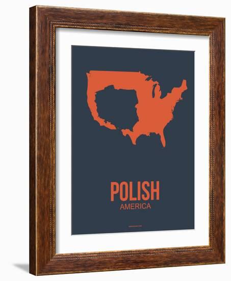 Polish America Poster 2-NaxArt-Framed Art Print