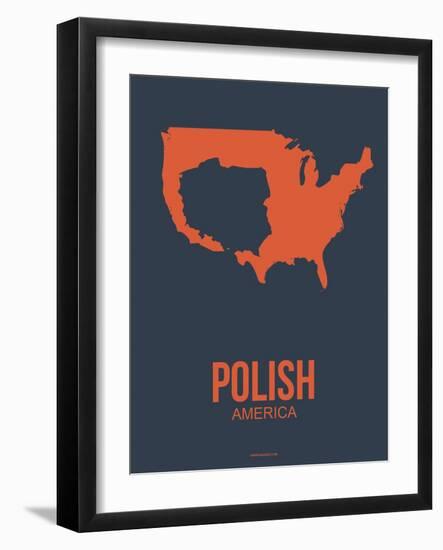 Polish America Poster 2-NaxArt-Framed Art Print