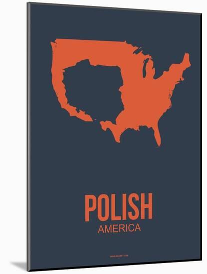 Polish America Poster 2-NaxArt-Mounted Art Print