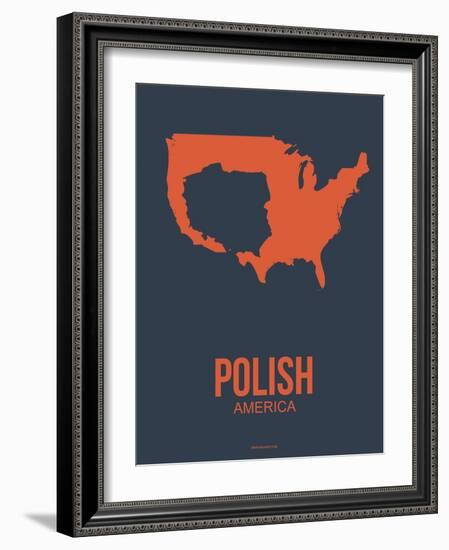 Polish America Poster 2-NaxArt-Framed Art Print