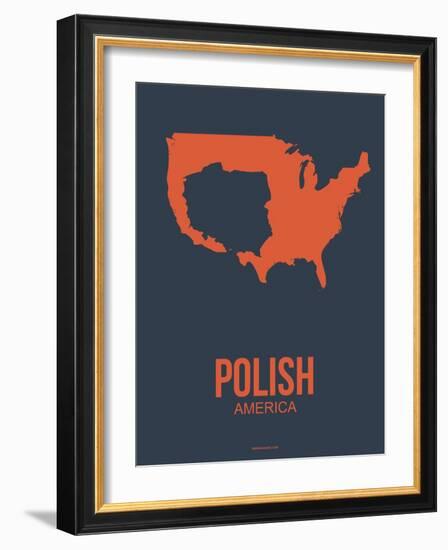 Polish America Poster 2-NaxArt-Framed Art Print