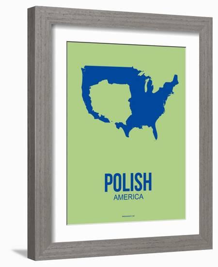 Polish America Poster 3-NaxArt-Framed Art Print