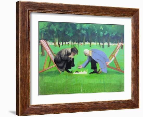 Polish Chess Players-Paul Powis-Framed Giclee Print