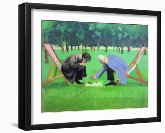 Polish Chess Players-Paul Powis-Framed Giclee Print