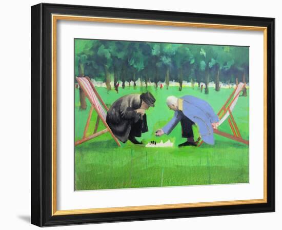 Polish Chess Players-Paul Powis-Framed Giclee Print