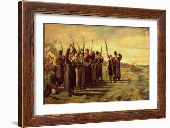 Polish Insurrectionists of the 1863 Rebellion-Stanislaus Chlebowski-Framed Giclee Print