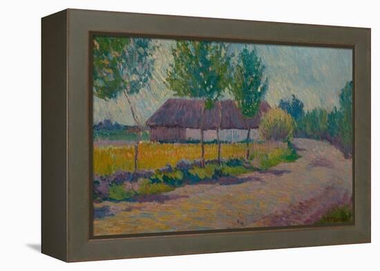 Polish Landscape, 1901 (Oil on Canvas)-Robert Polhill Bevan-Framed Premier Image Canvas