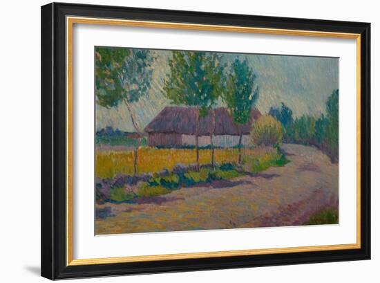 Polish Landscape, 1901 (Oil on Canvas)-Robert Polhill Bevan-Framed Giclee Print