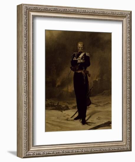 Polish Officer, Prague 1831-Leon Cogniet-Framed Giclee Print