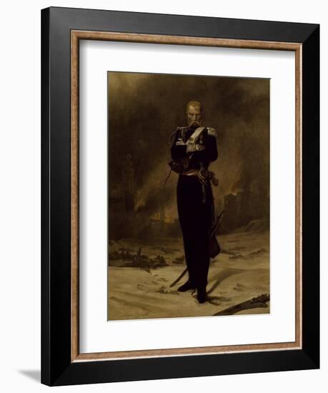 Polish Officer, Prague 1831-Leon Cogniet-Framed Giclee Print