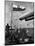 Polish Ships with British Fleet-null-Mounted Photographic Print