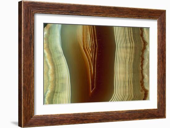 Polished Slice of Agate-Vaughan Fleming-Framed Photographic Print