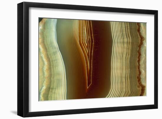 Polished Slice of Agate-Vaughan Fleming-Framed Photographic Print