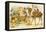 Political Cartoon of the Arrival of Emile Loubet in the United Kingdom-null-Framed Premier Image Canvas