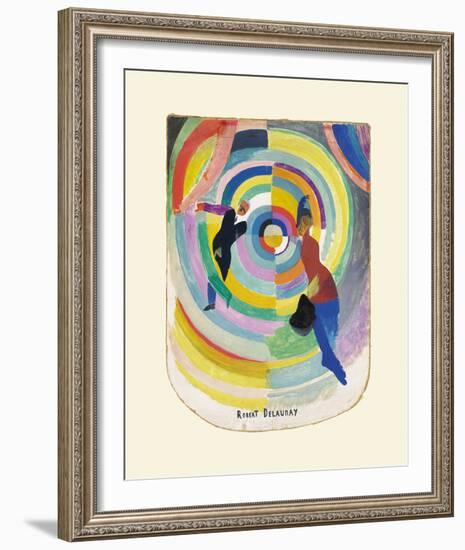 Political Drama, 1914-Robert Delaunay-Framed Premium Giclee Print