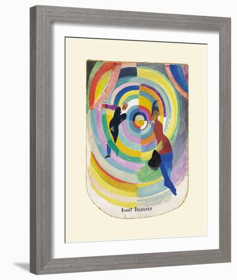 Political Drama, 1914-Robert Delaunay-Framed Premium Giclee Print