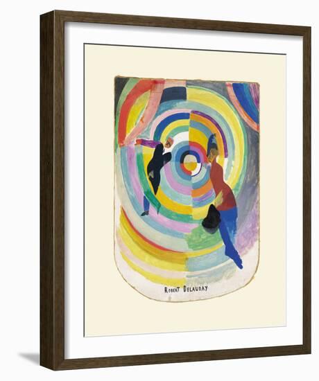 Political Drama, 1914-Robert Delaunay-Framed Premium Giclee Print