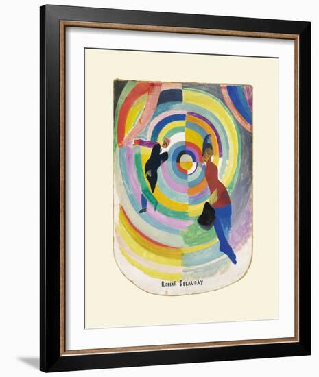 Political Drama, 1914-Robert Delaunay-Framed Premium Giclee Print