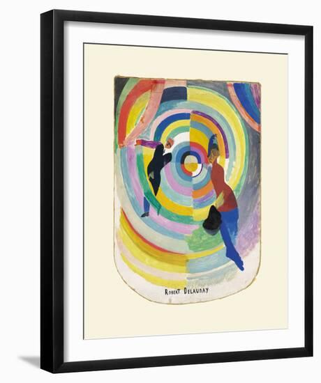 Political Drama, 1914-Robert Delaunay-Framed Premium Giclee Print