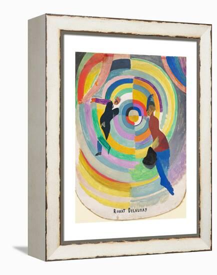 Political Drama, 1914-Robert Delaunay-Framed Premier Image Canvas