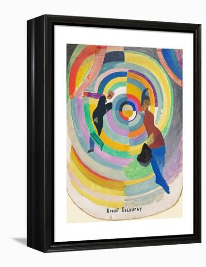 Political Drama, 1914-Robert Delaunay-Framed Premier Image Canvas