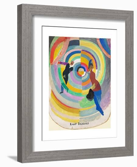 Political Drama, 1914-Robert Delaunay-Framed Giclee Print