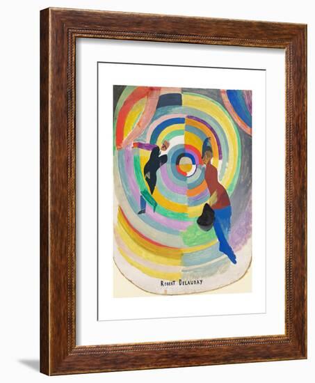 Political Drama, 1914-Robert Delaunay-Framed Giclee Print