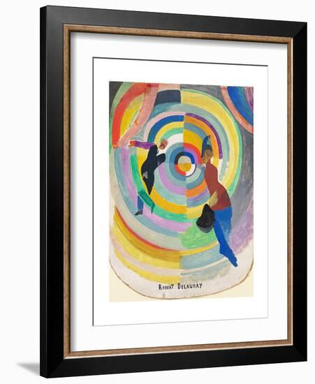 Political Drama, 1914-Robert Delaunay-Framed Giclee Print