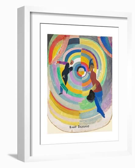 Political Drama, 1914-Robert Delaunay-Framed Giclee Print