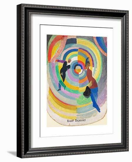 Political Drama, 1914-Robert Delaunay-Framed Giclee Print