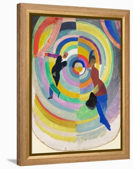 Political Drama, 1914-Robert Delaunay-Framed Stretched Canvas