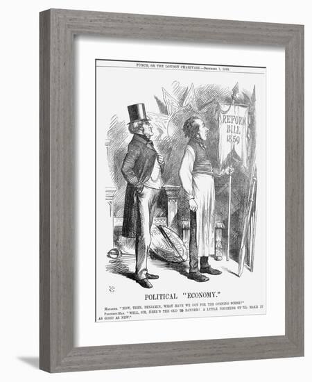 Political Economy, 1866-John Tenniel-Framed Giclee Print