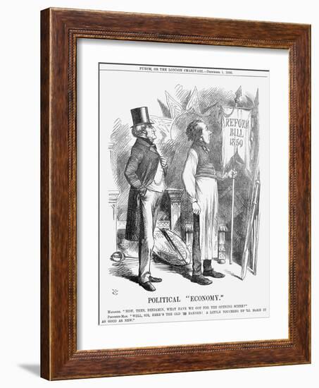 Political Economy, 1866-John Tenniel-Framed Giclee Print