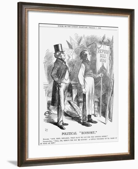 Political Economy, 1866-John Tenniel-Framed Giclee Print