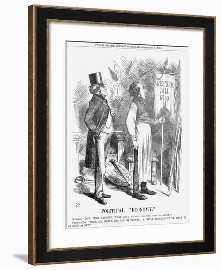 Political Economy, 1866-John Tenniel-Framed Giclee Print