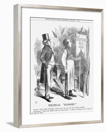 Political Economy, 1866-John Tenniel-Framed Giclee Print