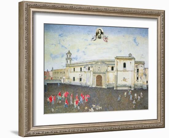 Political Protest, the Cloister of Sor Juana De La Cruz (1648-95) 2001-James Reeve-Framed Giclee Print