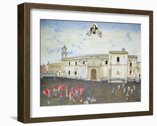 Political Protest, the Cloister of Sor Juana De La Cruz (1648-95) 2001-James Reeve-Framed Giclee Print