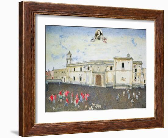 Political Protest, the Cloister of Sor Juana De La Cruz (1648-95) 2001-James Reeve-Framed Giclee Print