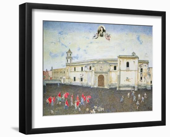 Political Protest, the Cloister of Sor Juana De La Cruz (1648-95) 2001-James Reeve-Framed Giclee Print