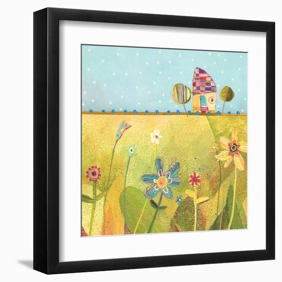 Polka Dot Delight-House-Robbin Rawlings-Framed Art Print