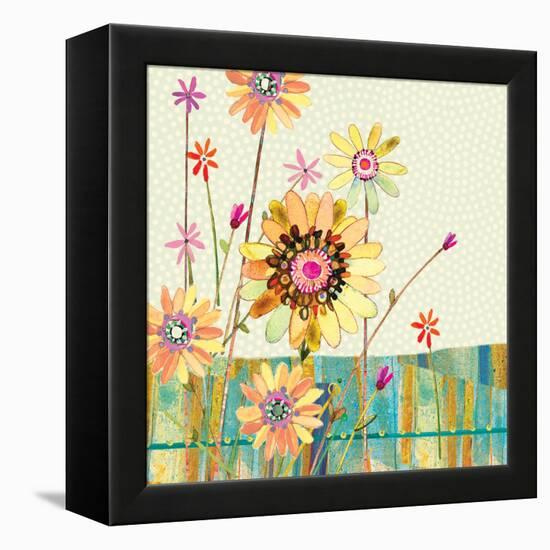 Polka Dot Delight-Meadow-Robbin Rawlings-Framed Stretched Canvas