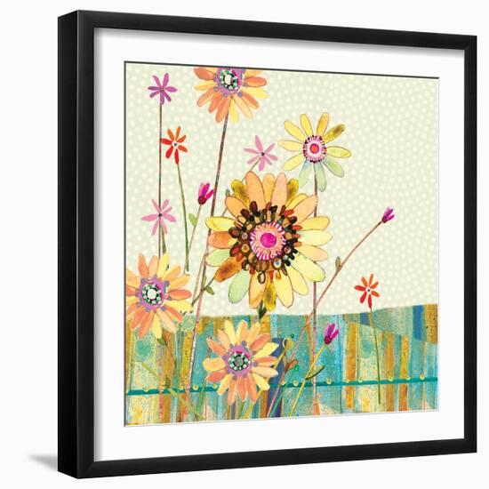 Polka Dot Delight-Meadow-Robbin Rawlings-Framed Art Print