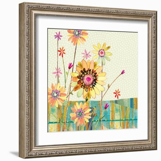 Polka Dot Delight-Meadow-Robbin Rawlings-Framed Art Print