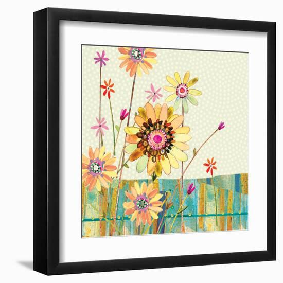 Polka Dot Delight-Meadow-Robbin Rawlings-Framed Art Print