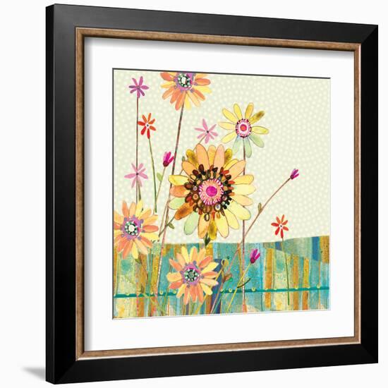 Polka Dot Delight-Meadow-Robbin Rawlings-Framed Art Print